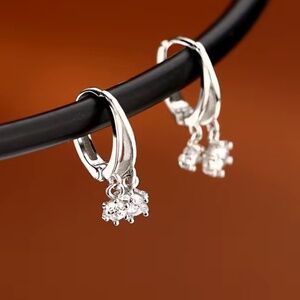 Dangling Earrings , 925 Sterling Silver